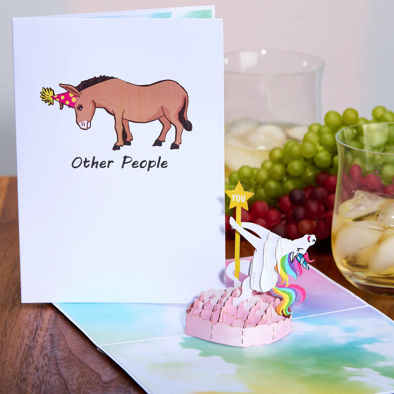 Dancing Unicorn Pop-Up Card