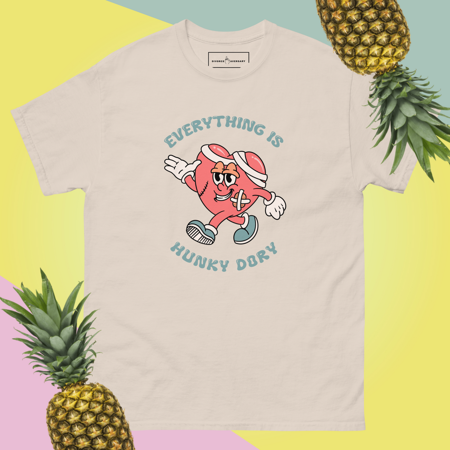"Everything is Hunky Dory" Mending Heart Unisex T-Shirt