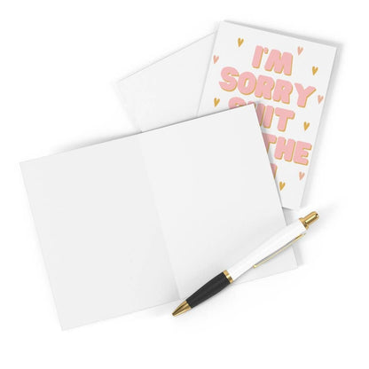 I'm Sorry Sh*t Hit the Fan - Divorce Greeting Card