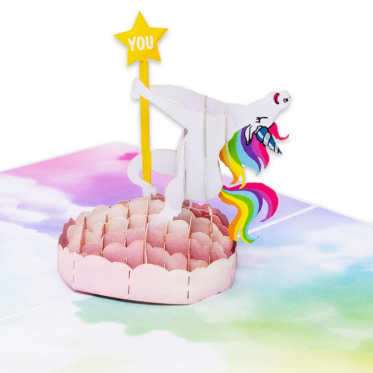 Dancing Unicorn Pop-Up Card
