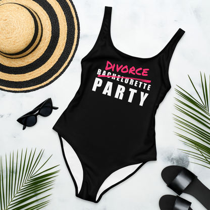 "Divorce Party" One-Piece Swimsuit