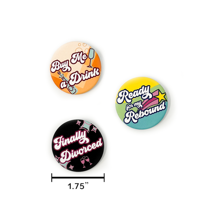 Divorce Achievement Buttons