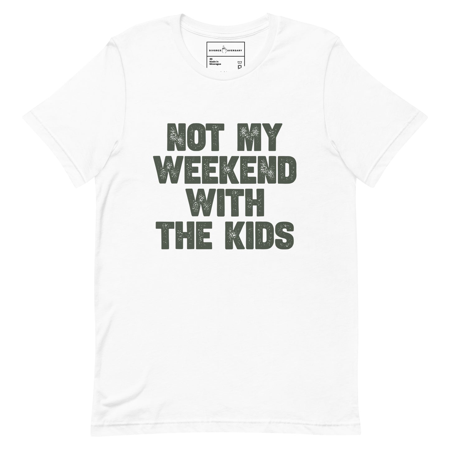 "Not My Weekend With The Kids" Unisex T-Shirt